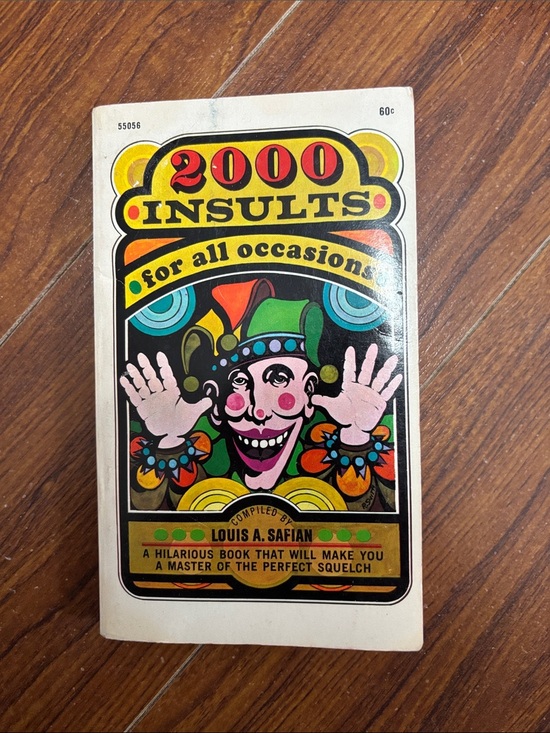 Other - 2000 Insults for All Occasions by Louis A. Safian | Paperback